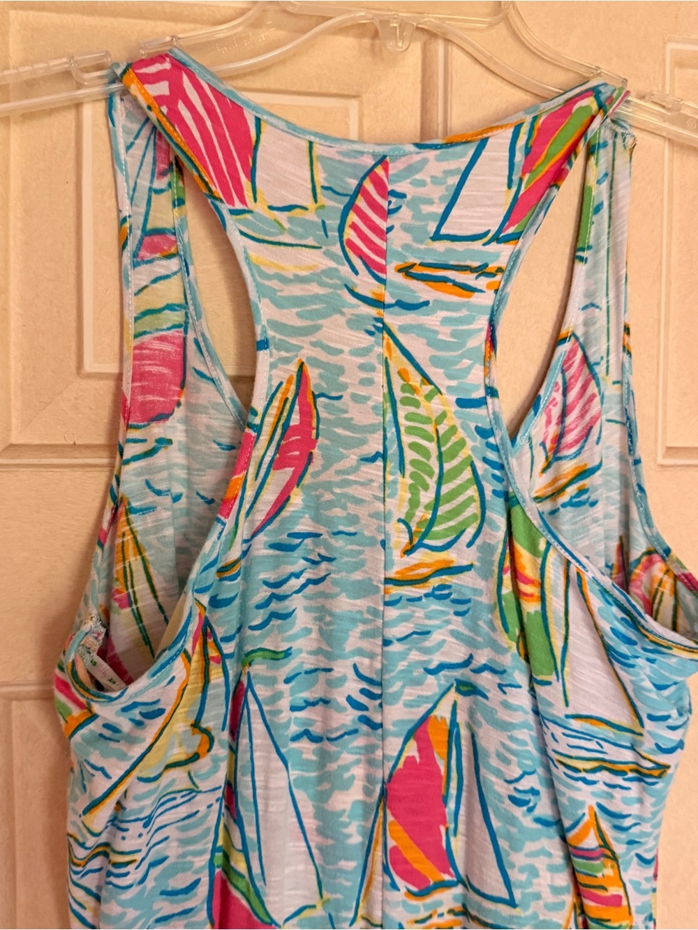 VGUC Lilly Pulitzer Treena Maxi in You Gotta Regatta - Picture 3 of 7